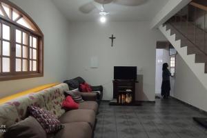 Casa pé na areia - Perequê Açu - Ubatuba-SP