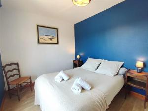 Appartements Le Balneo Duplex avec balcon - Riva Bella Plage : photos des chambres
