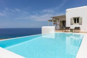 Mykonos 3 BR Luxury Villa Private Pool Views - Houlakia