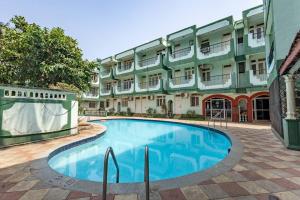 AC 1BHK Pool View 10 Mins Walk To Calangute Beach