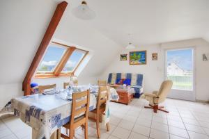 850m de la plage, appartement pour 5 avec jardin