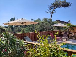 Villa Rose jacuzzi vue mer