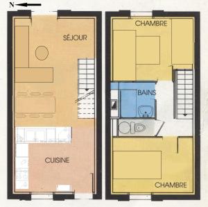 Maisons de vacances Maison de vacances a l'Ile d'Yeu - Les Genets : photos des chambres