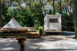 Camp Dvor bell tent accommodation