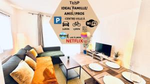 Appartements Le Golden Lake-5min du LAC a pied-Parking prive gratuit : photos des chambres