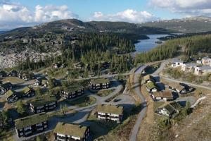 Lägenhet med utsikt mot Gaustatoppen, ski in ski out