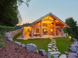 Eveningwood - DTV 5 Sterne Luxus Hüttenparadies, Blockhaus - Schaafheim