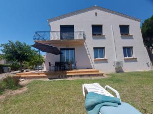 120m2 rdc 2km mer soleil catalan 2ch wifi 4pers ok chéques vacances animaux