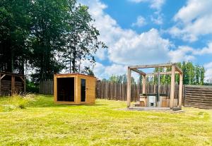 Netradiční pobyt vysoko nad zemí, s výhledem na hvězdy a wellness v srdci Vysočiny