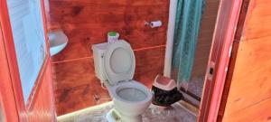 Isla Diablo San blas cabaña en la orilla del mar