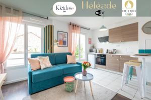 Appartements Heleade by Kleidos - Studio entre Disney, Paris et Aeroport Charles de Gaulle - Parking souterrain gratuit : photos des chambres