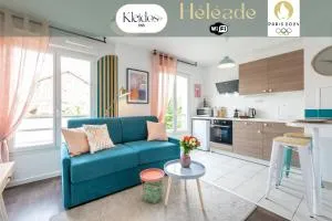 Héléade by Kleidos - Studio entre Disney, Paris et Aéroport Charles de Gaulle - Parking souterrain gratuit - Villevaudé