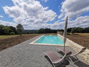 Maisons de vacances Maison 6 pers Piscine Privee Plazac : photos des chambres