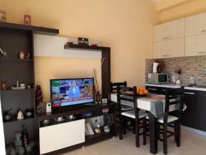 Pine-hugged beach apartment