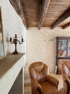 Maisons de vacances Gite des Lavandieres en bordure de Vienne (Civaux) : photos des chambres