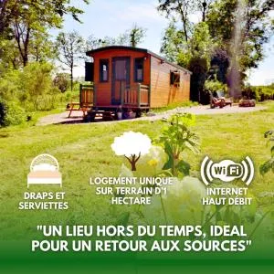 Roulotte & Forêt - Evasion Bohème en Bourgogne - Antully