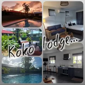 "Koko Lodge" Lodge paisible avec terrasse, jardin et piscine - Matoury