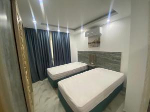 Wonderful two-bedroom apartment balcony in Fanadir aqua park beach