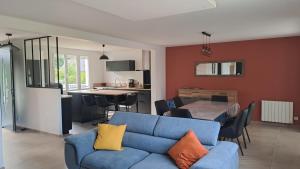 Maisons de vacances Grande Maison au calme a 5mn de la plage : photos des chambres