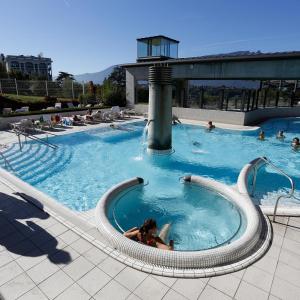 Appartements LE156 Studio Cosy Thermes, Piscine & Box Prive : photos des chambres