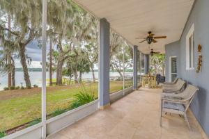 Private Beach at Lakefront Summerfield Getaway!