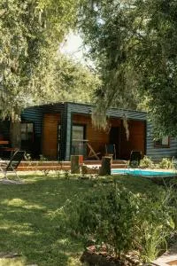 Modernas Cabañas en Oliveros - Villa La Rivera
