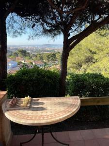 Maisons de vacances Au calme des Pins avec vue mer : photos des chambres