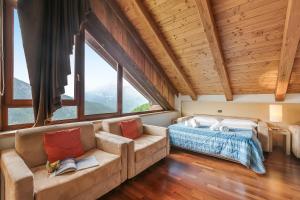 Monolocale Familiare 3 con Balcone e Vista Montagna