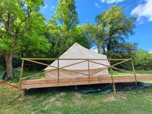 Glamping zelt auf Reiterhof - Montaigu-de-Quercy