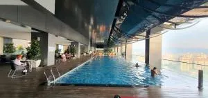 M CITY AMPANG, KLCC pool view - 安邦