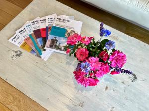 Nid damour en Auvergne avec piscine