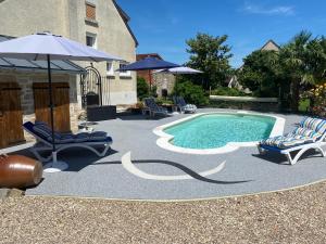 Maisons de vacances le Domaine de L etang Le Merger : photos des chambres