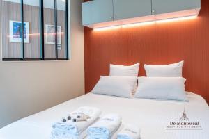 De Montescal - SPA Tub and AC Cosy apartment a prime location 40m2