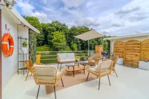 Luxury boat - 7 pers - 5 beds - 布吉瓦尔