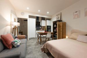 Appartements La Casita - Studio Confort avec Parking prive - Lit douillet - Centre Uzes, Pont du Gard : photos des chambres