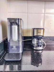 Apto com piscina privativa no centro