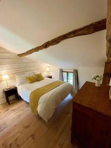 Maisons de vacances La metairie basse Dordogne 2 Gites pour 18 personnes au total : photos des chambres