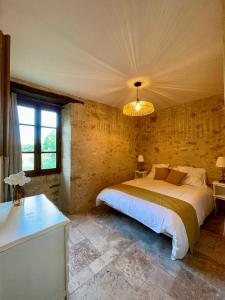 Maisons de vacances La metairie basse Dordogne 2 Gites pour 18 personnes au total : photos des chambres