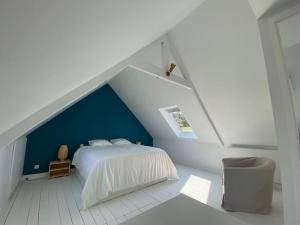 Maisons de vacances Maison avec vue mer et acces plage a Plougasnou : photos des chambres