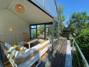Maisons de vacances Maison avec vue mer et acces plage a Plougasnou : photos des chambres