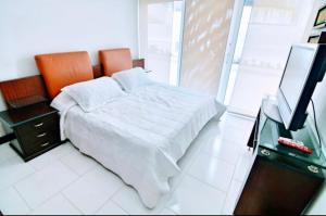 Apartamento con vista frontal al mar.