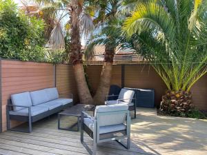 Villas Villa proche du bassin -piscine : photos des chambres