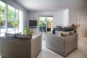 Villas Villa proche du bassin -piscine : photos des chambres