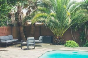 Villas Villa proche du bassin -piscine : photos des chambres