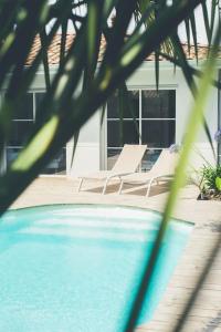 Villas Villa proche du bassin -piscine : photos des chambres