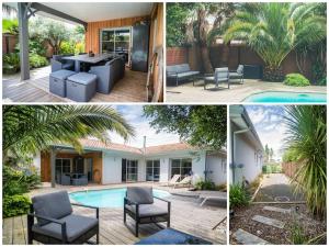 Villas Villa proche du bassin -piscine : photos des chambres