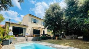 Villas Villa 3 chambres Piscine Jardin a 15m d-Aix-en-Provence : photos des chambres