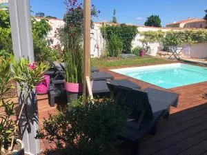 Maison avec piscine 3 étoiles proche de la plage - LʼAubraie