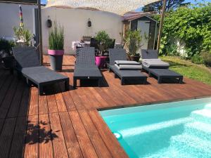 Maison avec piscine 3 étoiles proche de la plage