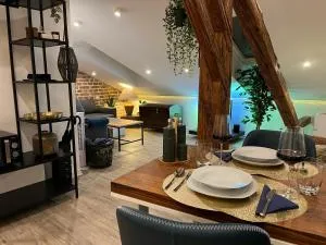 BEYOND Staying Loft Appartment 23 Frei Stehende Badewanne - Gaishofen